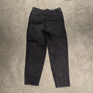 Gitano Wide Leg Black Jeans